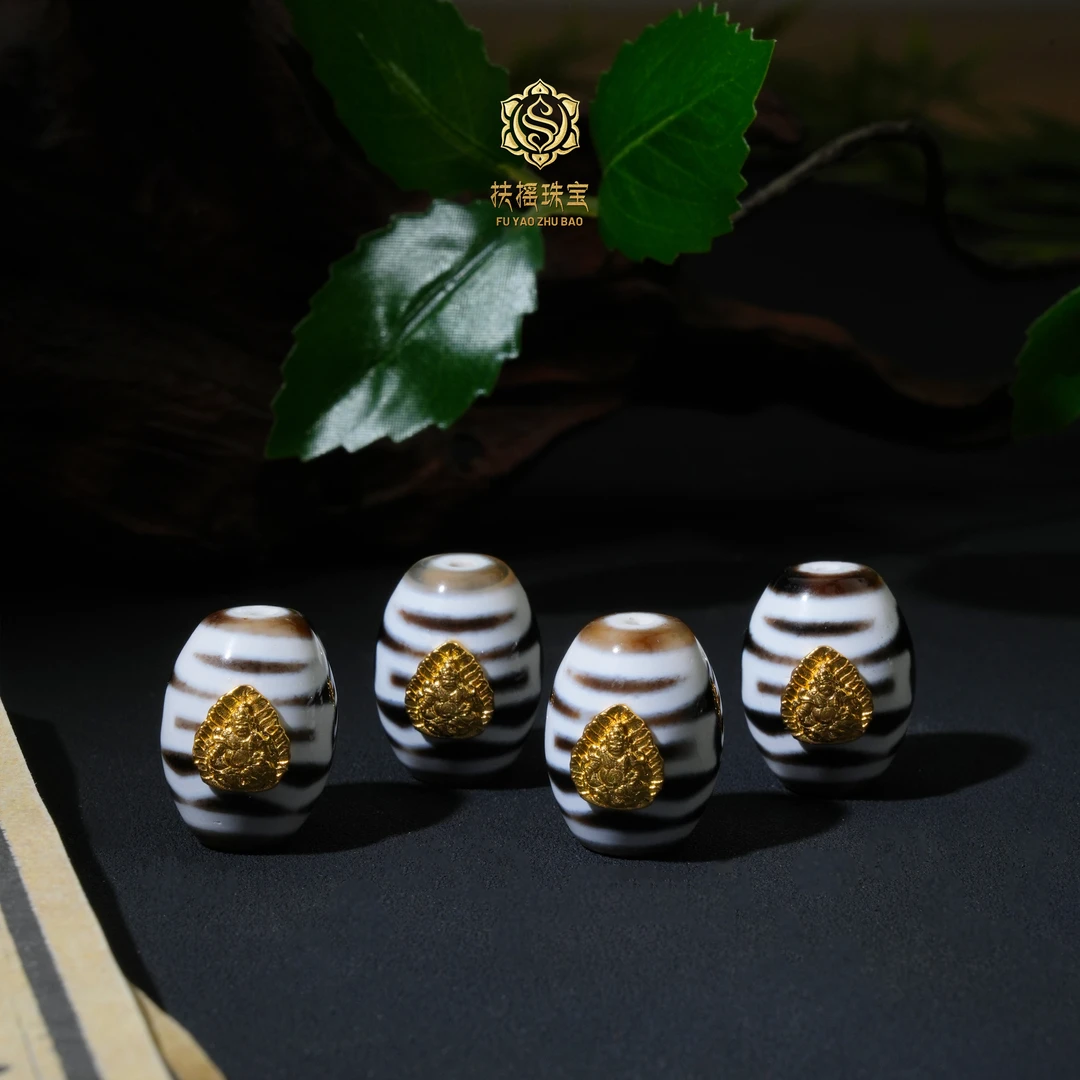 扶摇臻选|18K金镶黄CC息增怀达洛玛瑙吊坠多样性发一个68