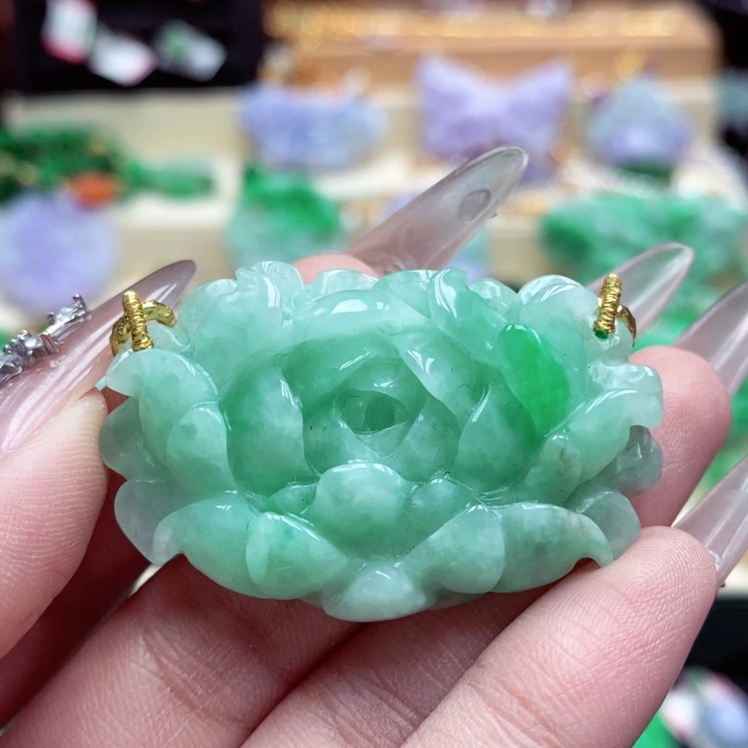 颈饰未镶嵌翡翠翡翠吊坠