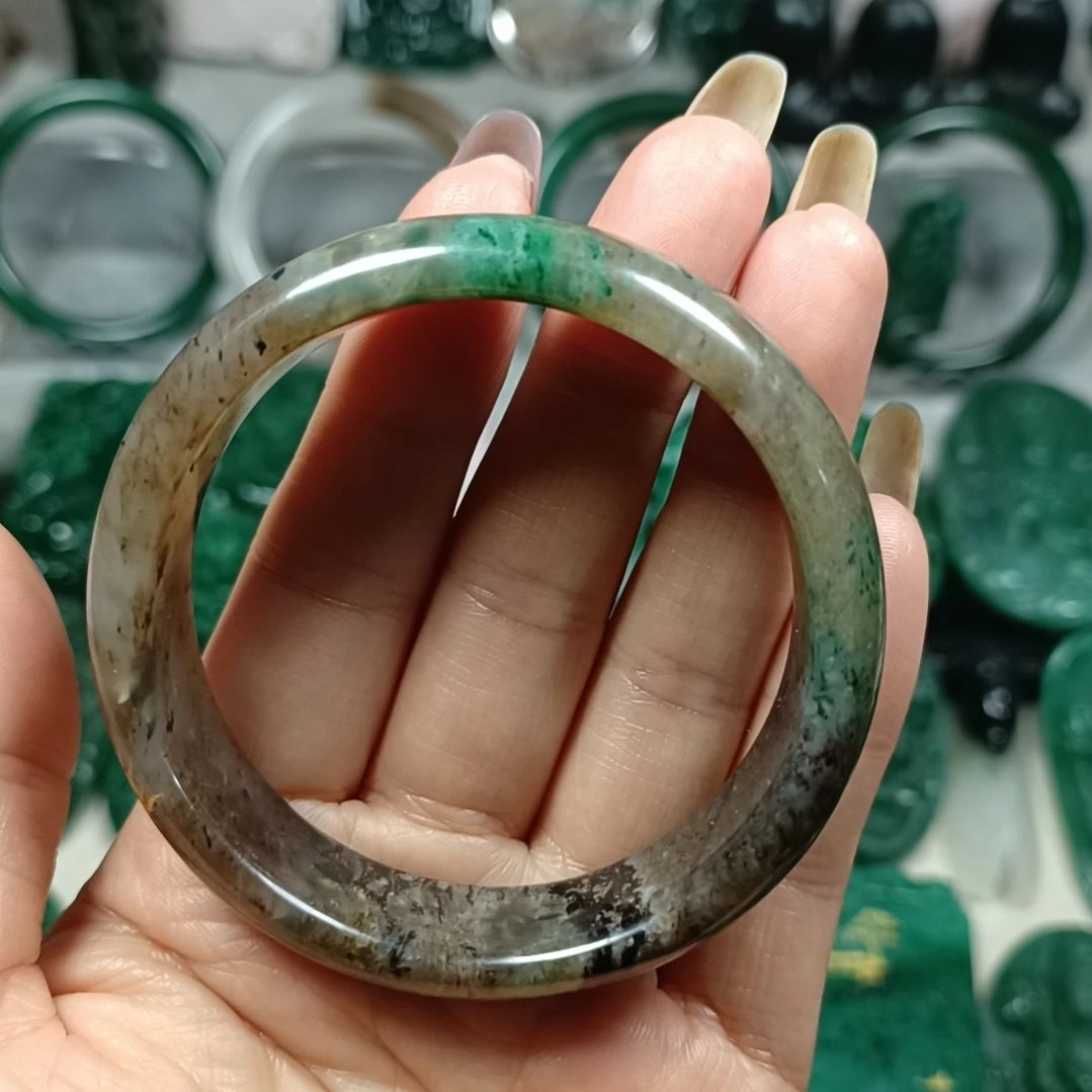 独山玉未镶嵌手镯55