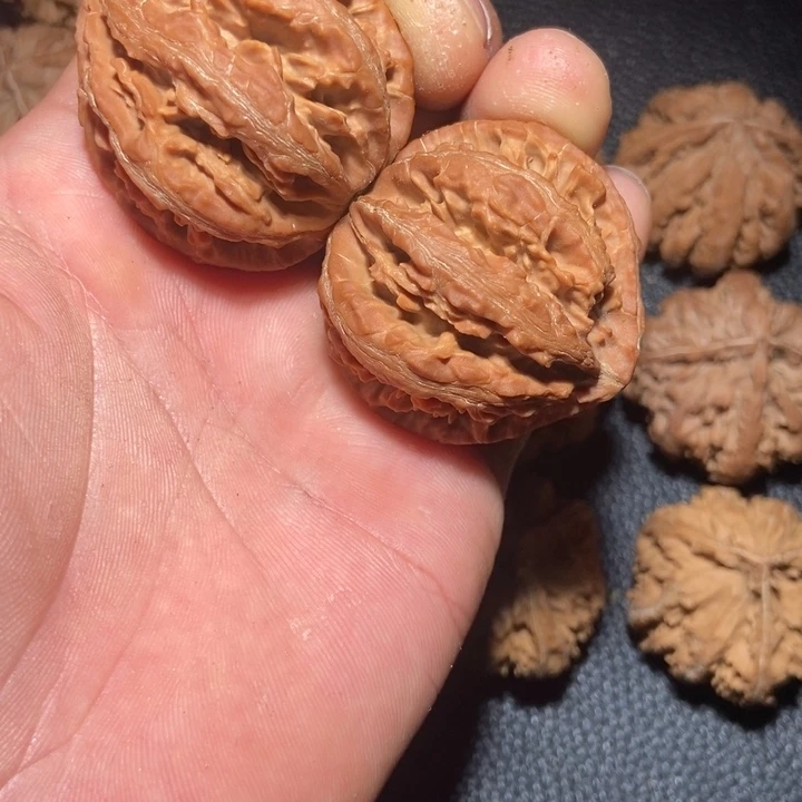 熬***律吊坠文玩核桃秦岭野生文玩核桃