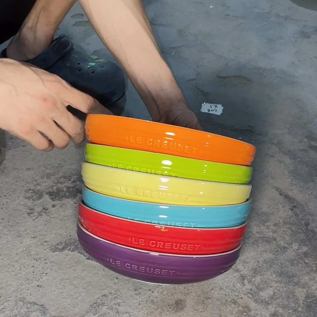 瓷片微瑕陶瓷餐具2个