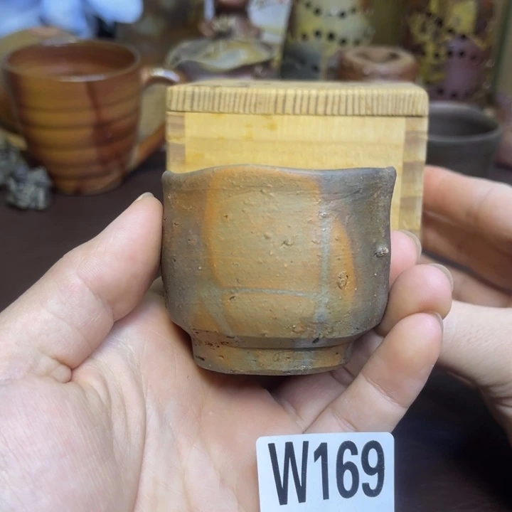 高原邦彦主人杯备前烧作品