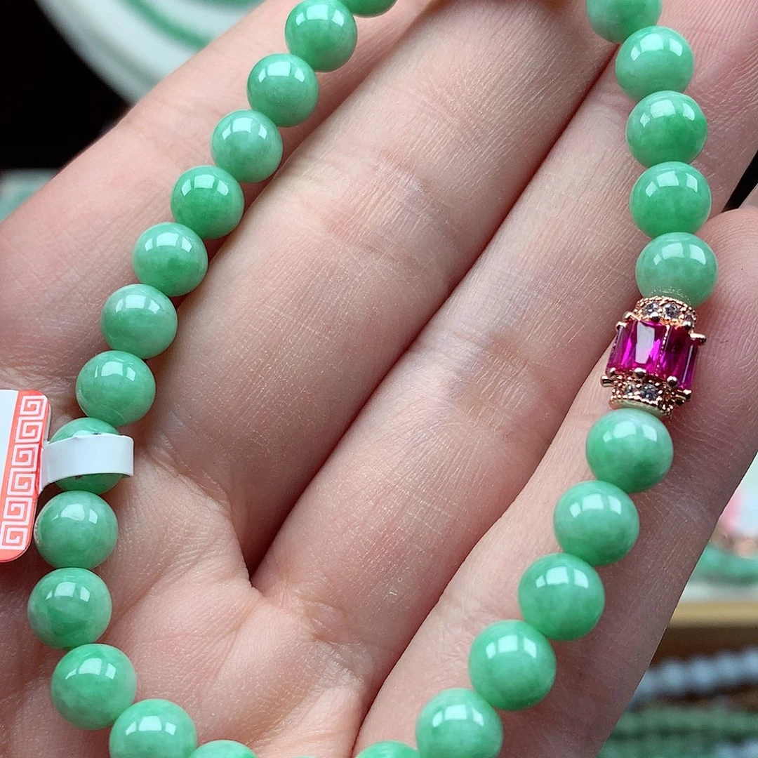 翡翠未镶嵌手链翡翠