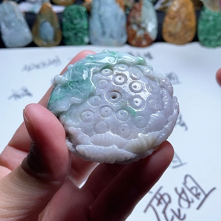 翡翠未镶嵌颈饰翡翠a货