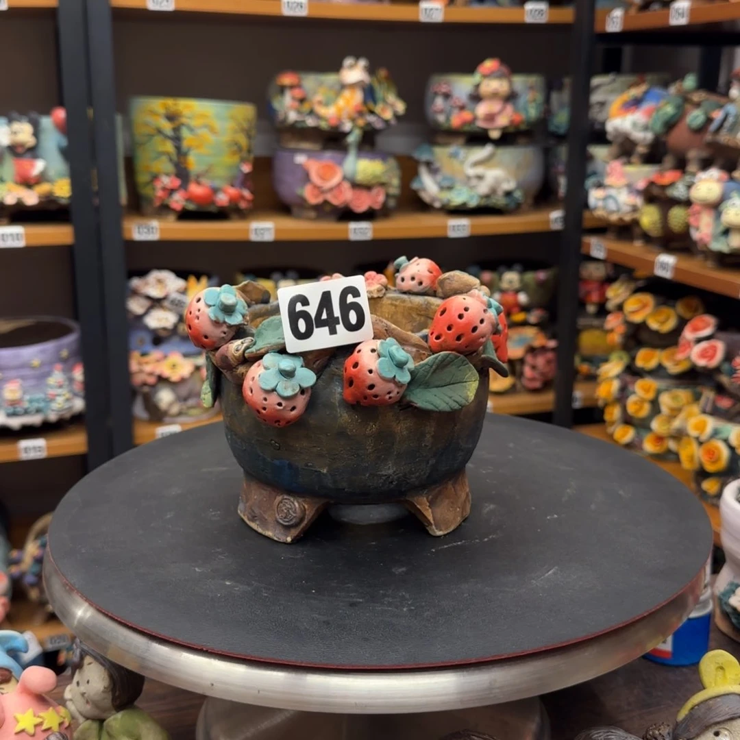 【闪购商品】粗陶手捏