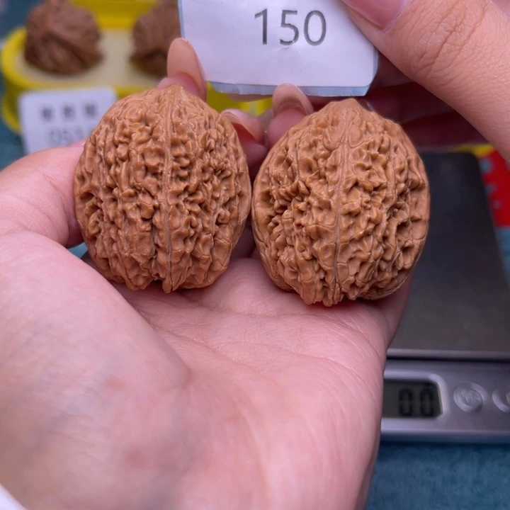 把件文玩核桃大蒜头35.150