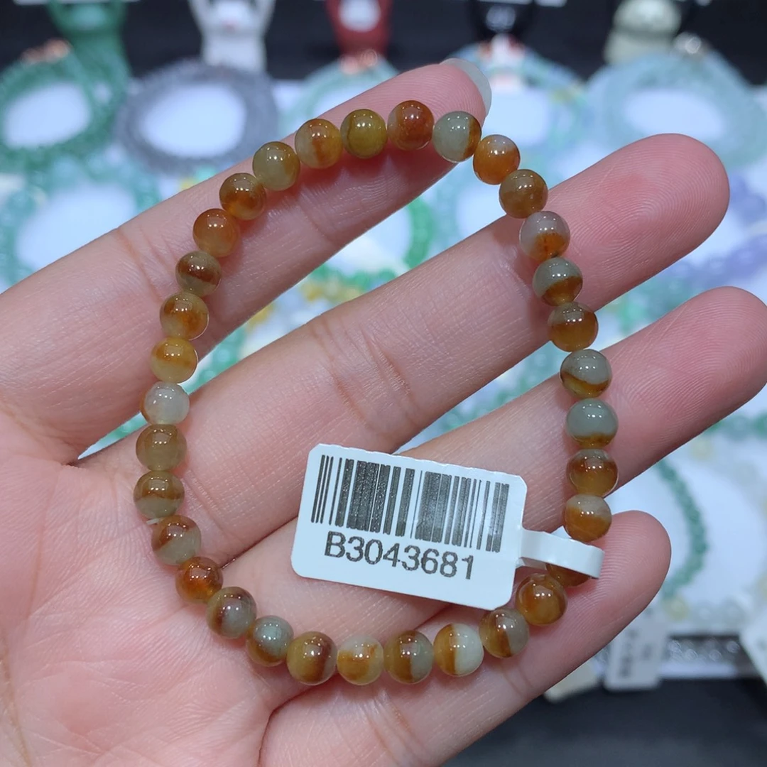 翡翠未镶嵌手串天然