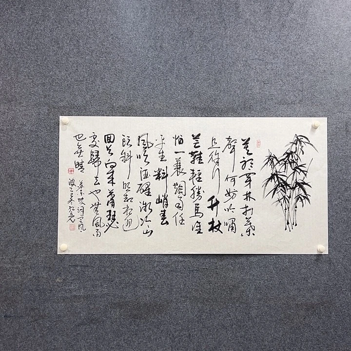 国画李红亮老师定风波