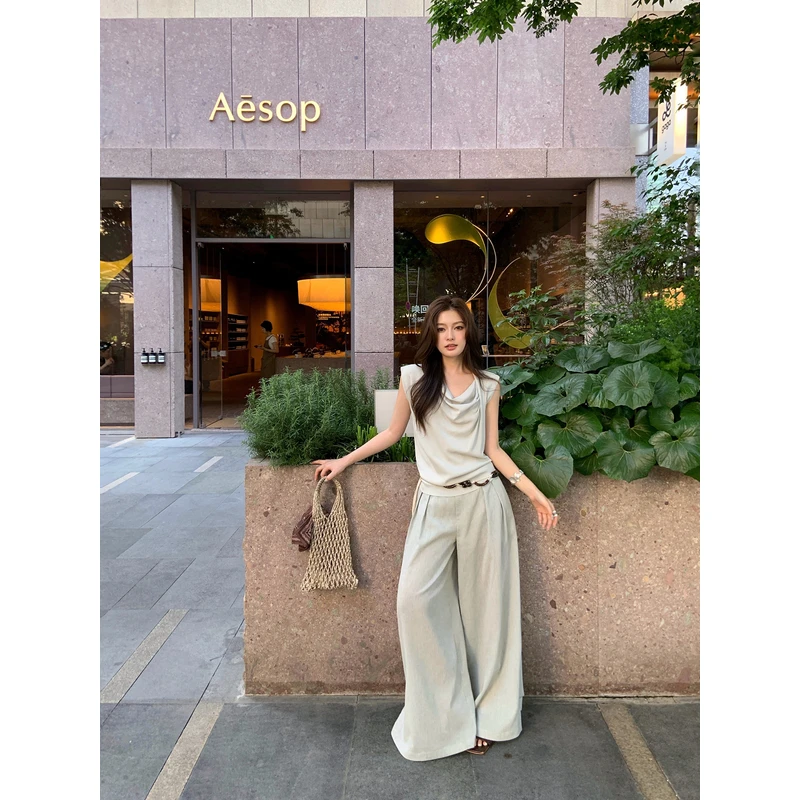 KUBERAS  基础百搭高级感编织绳休闲复古腰绳