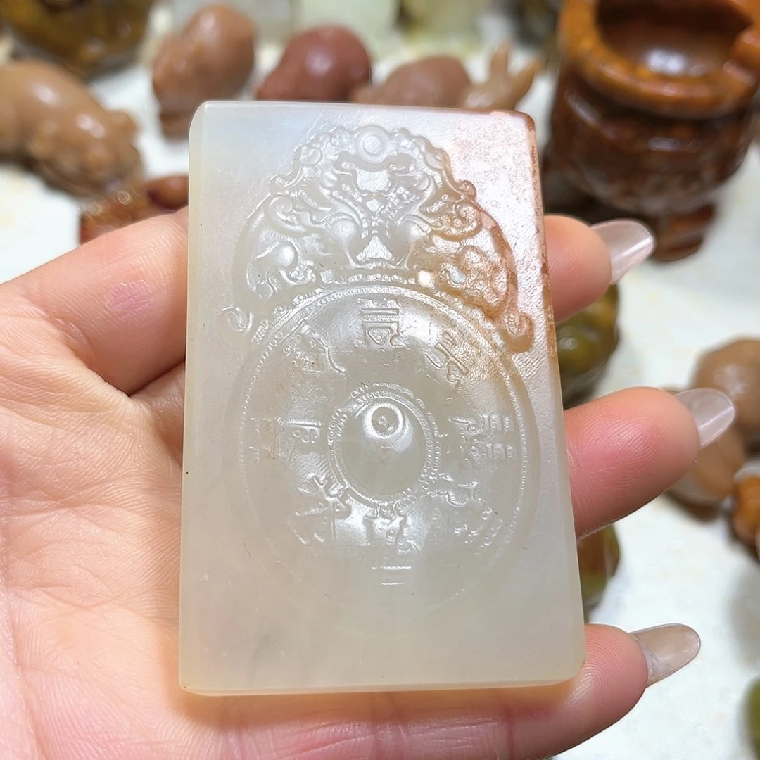 白玉菩提吊坠白玉菩提吊坠