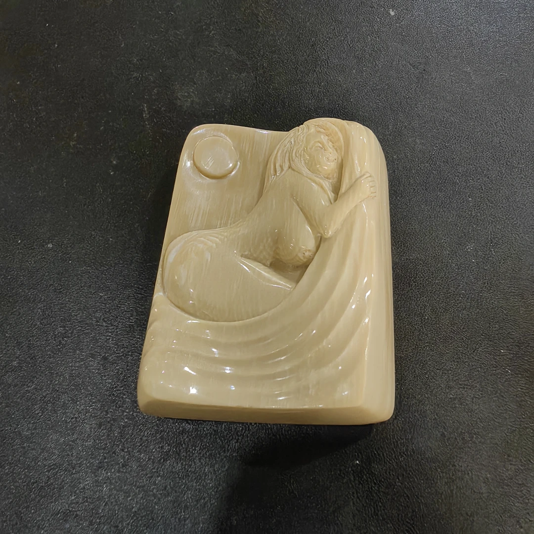 猛犸约43克雕刻件BCC133