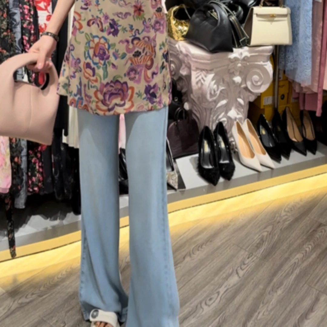 芭乐珂夏季百搭牛仔裤N0717