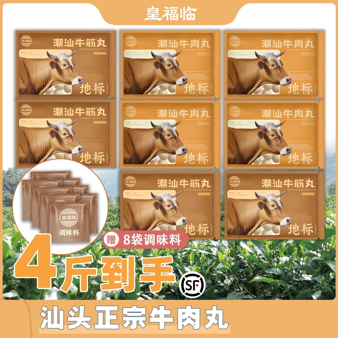 正宗潮汕牛肉丸/牛筋丸