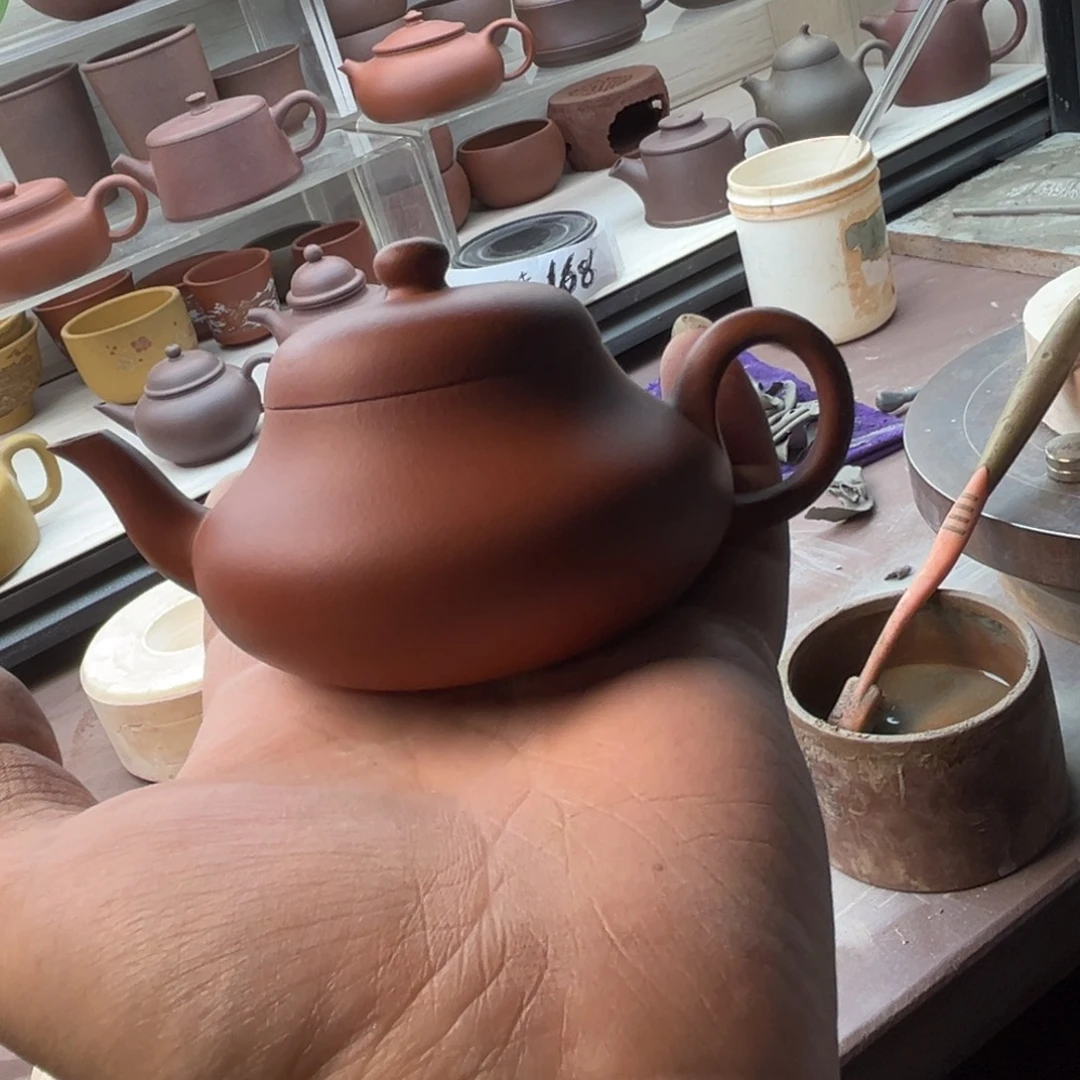 紫砂茶壶特价微瑕红泥君德