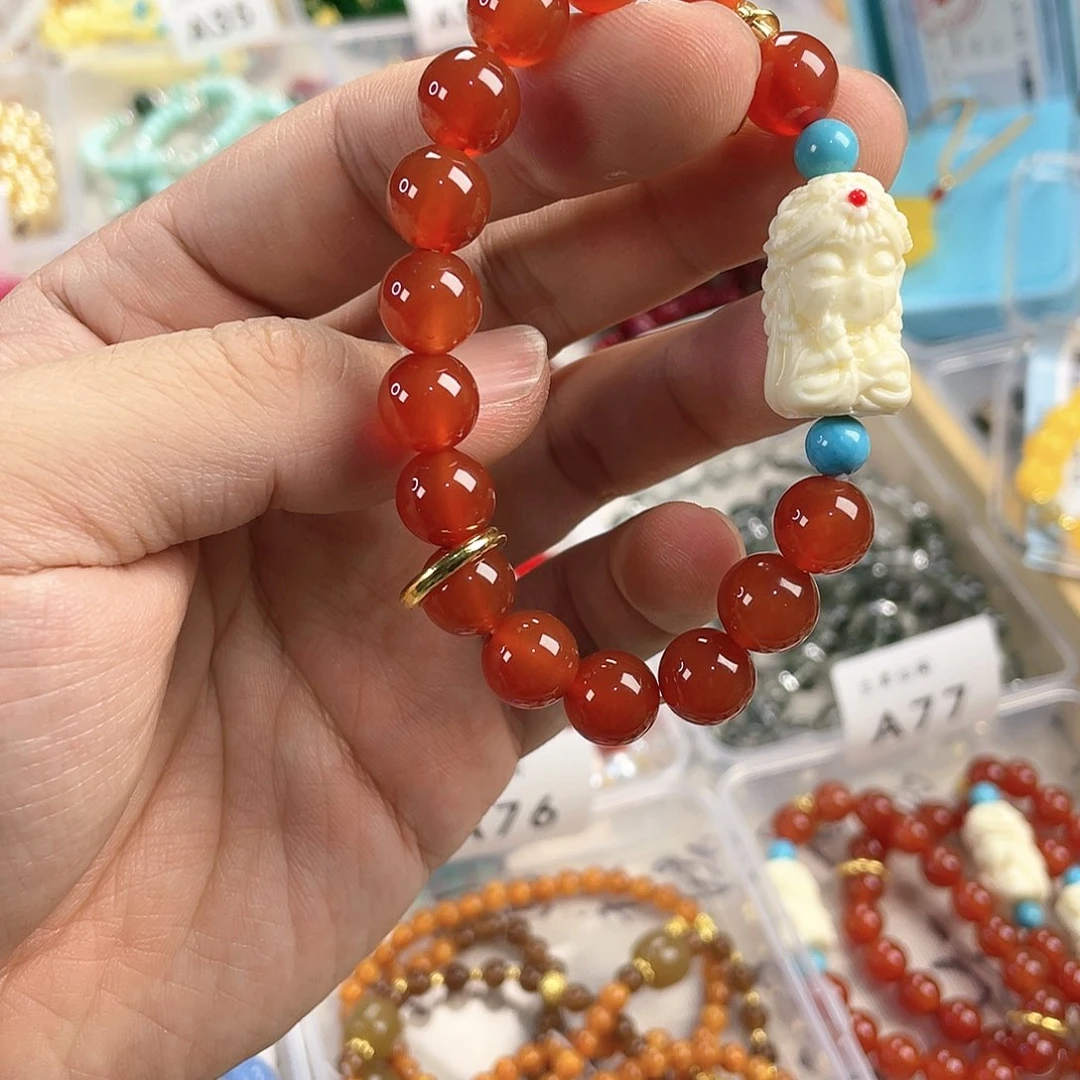 和田玉手饰银S925镀金镶嵌