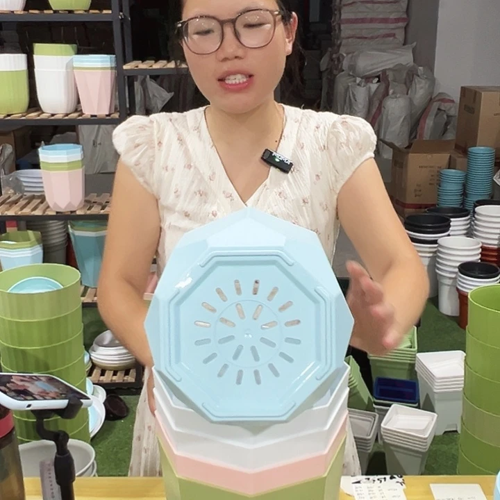 FZ170口17高19混色五只带托