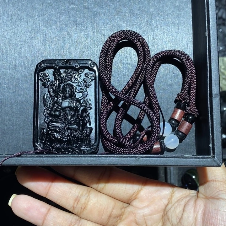 黑曜岩颈饰未镶嵌只***赞