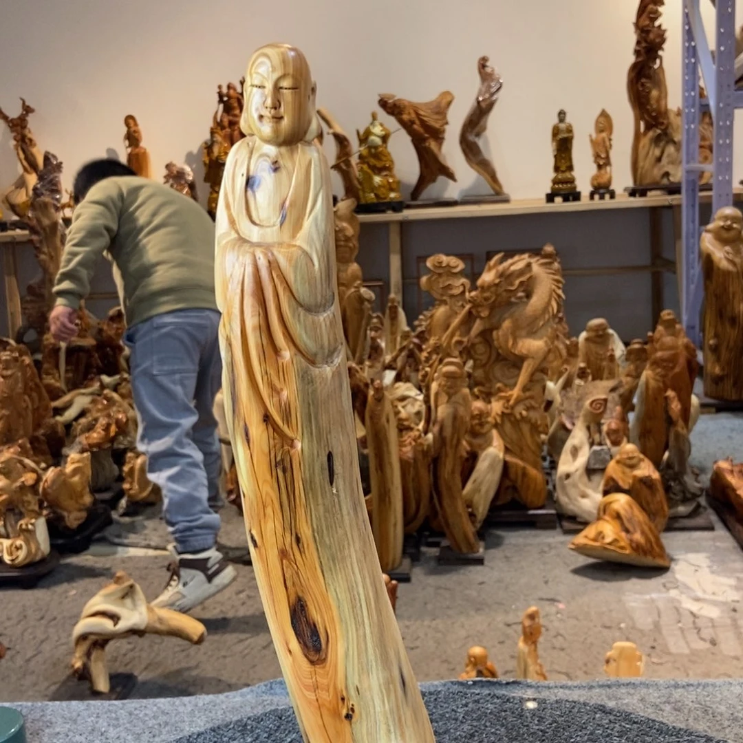 柏木（崖柏）太行崖柏根雕摆件