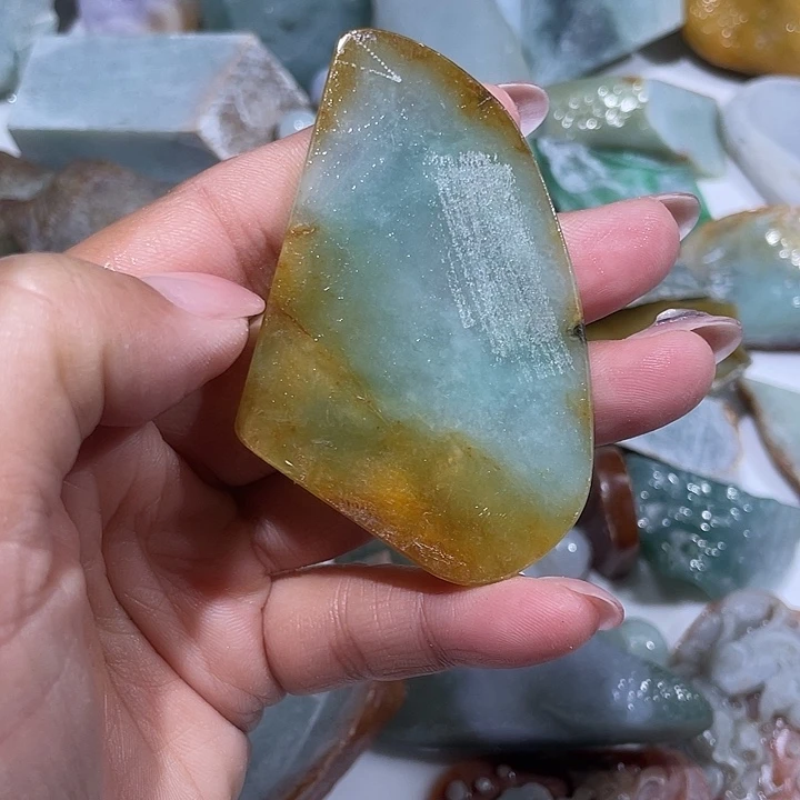 翡翠散珠翡翠边角料