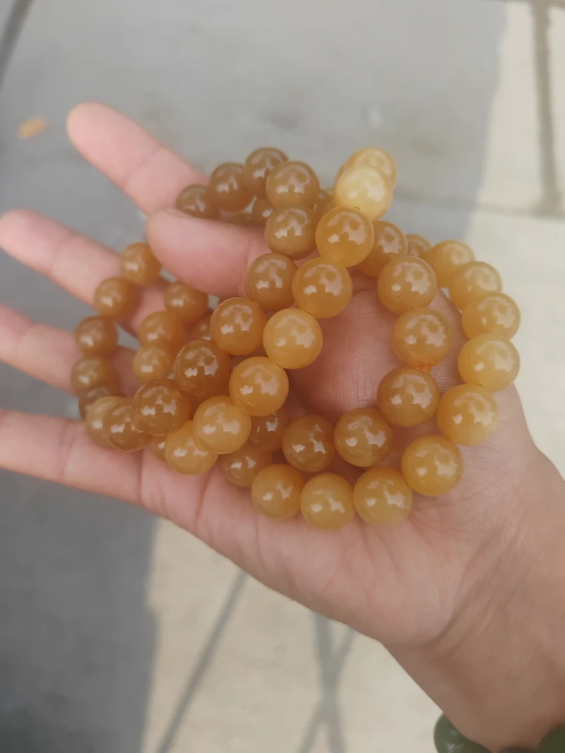卡12mm糖圆珠手串  多样性发货拍一发一