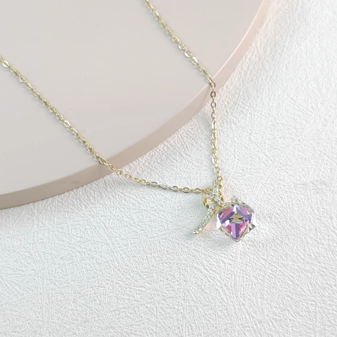 XUPING/旭平首饰 合金项链 新年温柔时尚方糖百搭 GDX X000920267