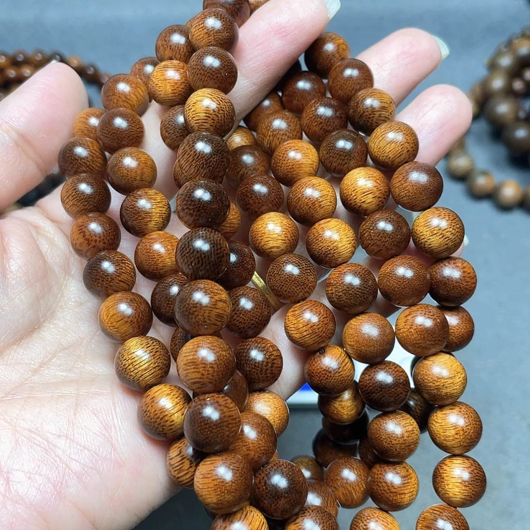 沉香手串富森红土瘤疤1.0