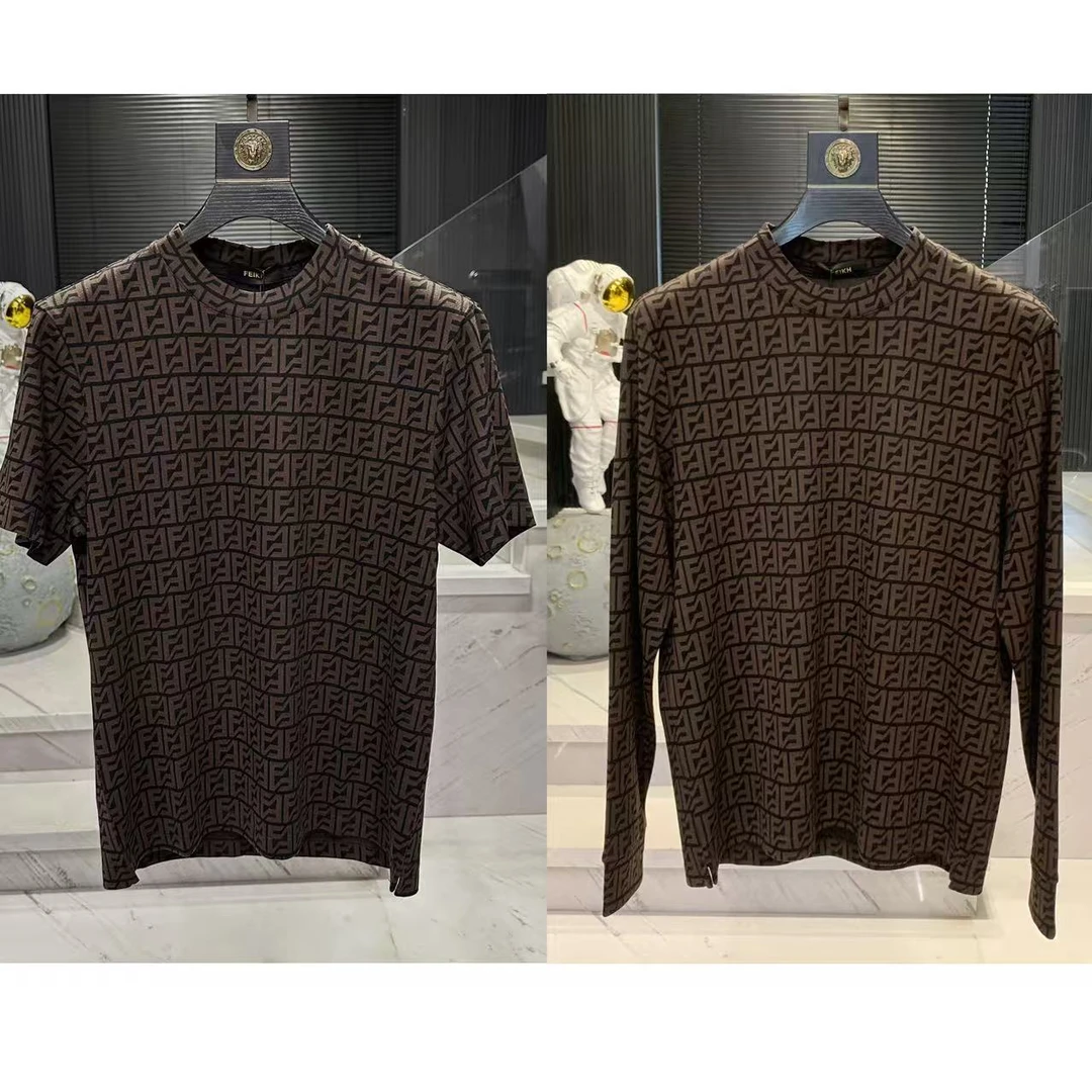 183112/183111   新款男士时尚休闲莱赛尔莫代尔绵羊毛混纺T恤