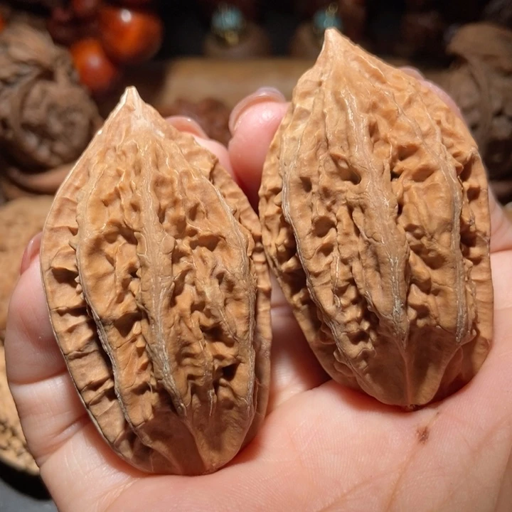 把件文玩核桃东北楸子小雪115