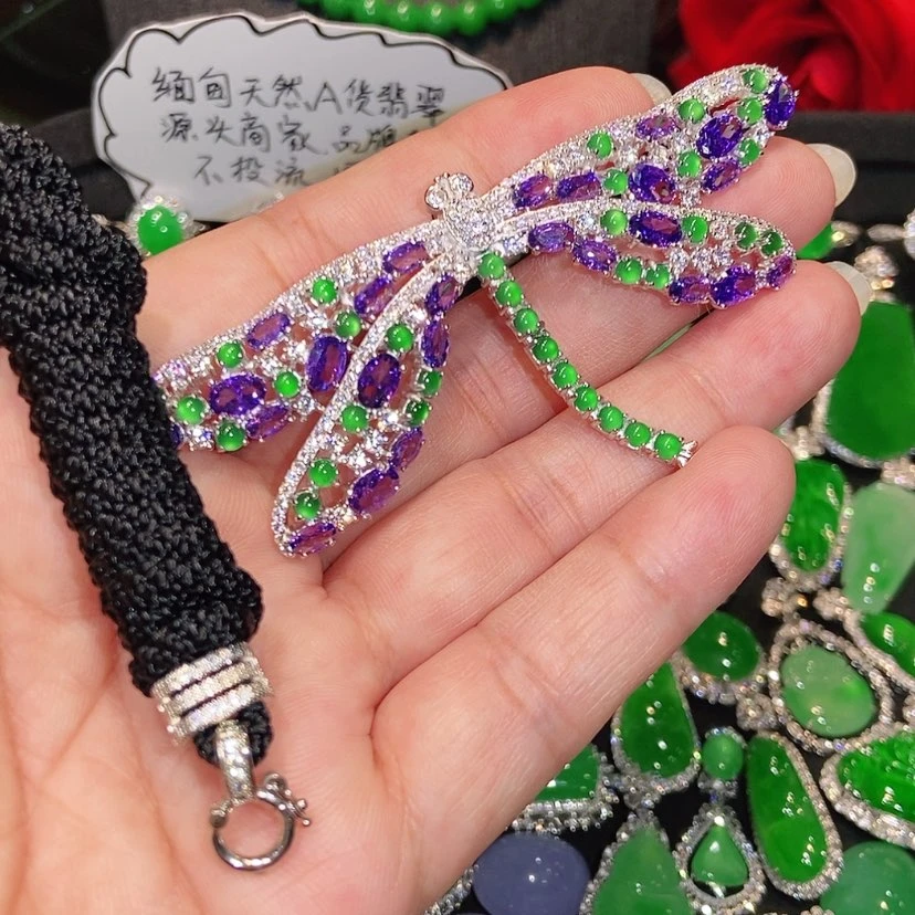 【闪购商品】颈饰未镶嵌翡翠天然翡翠