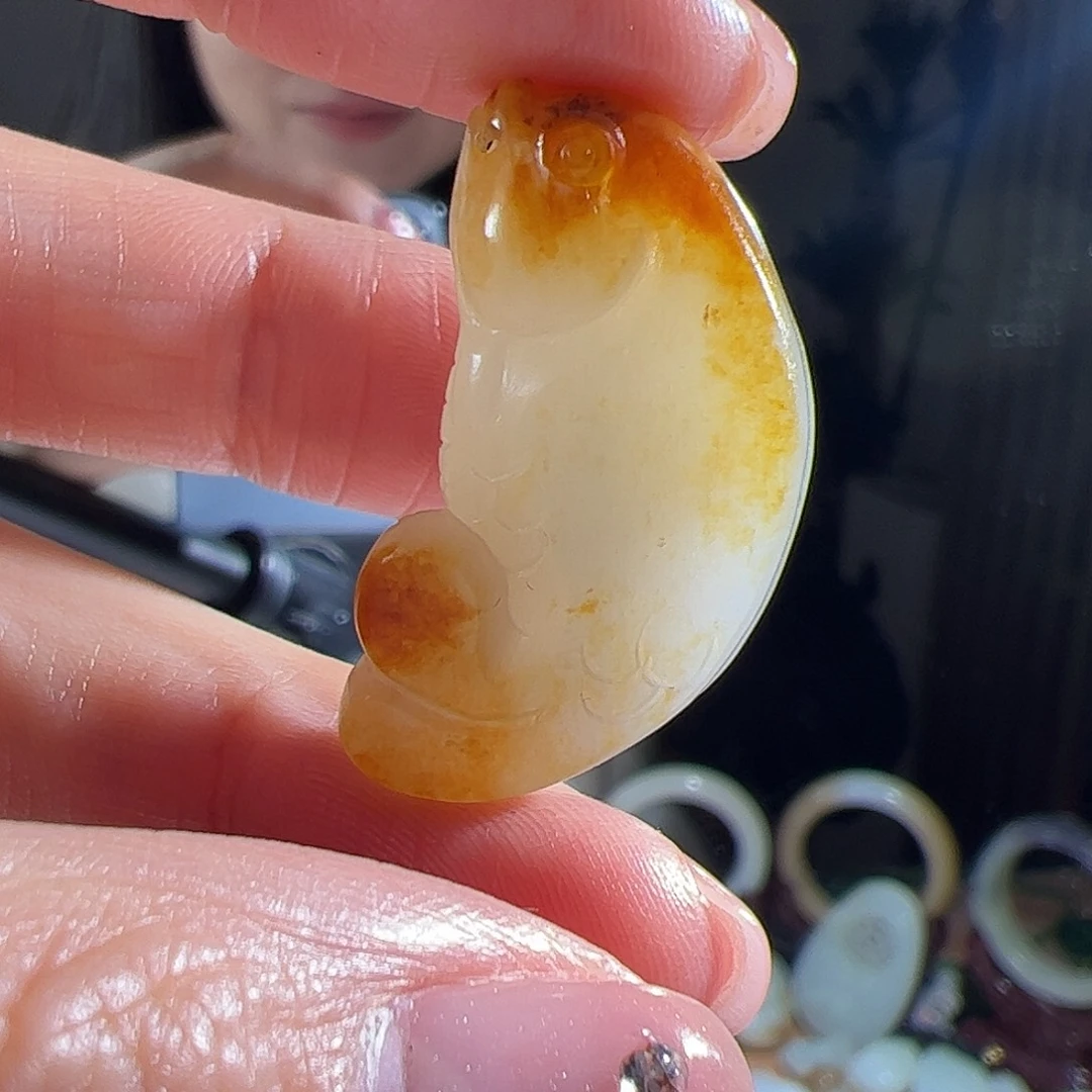 海***哥和田玉未镶嵌颈饰