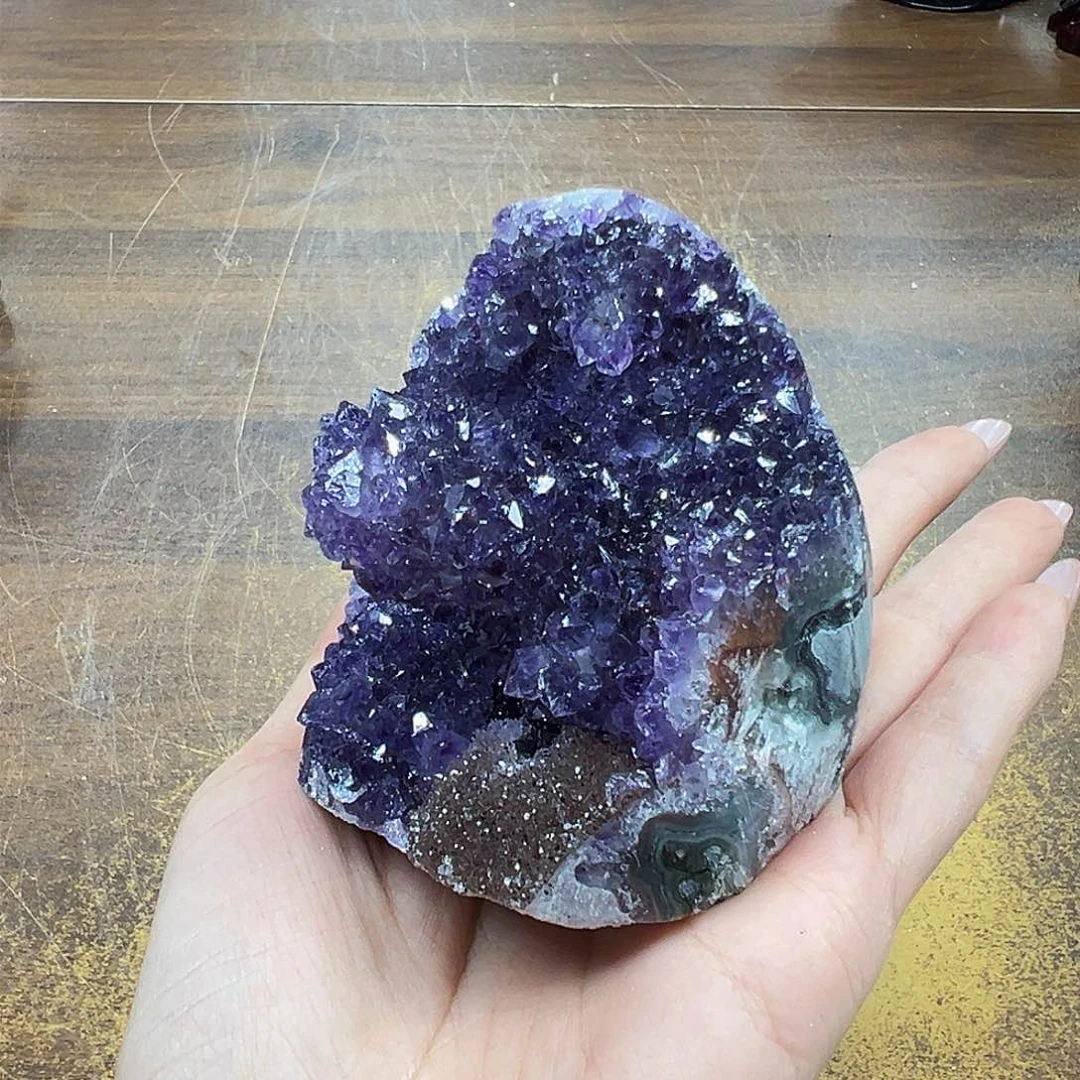 紫晶摆件未镶嵌晶体