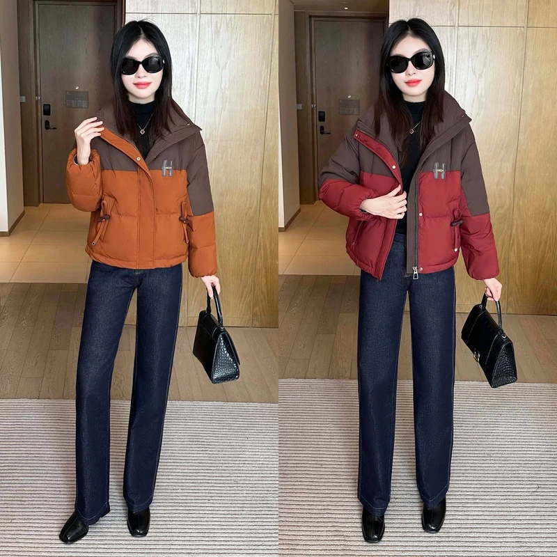 2024小个子时尚休闲百搭加厚韩版冬季棉服棉服女款爆款女式棉服