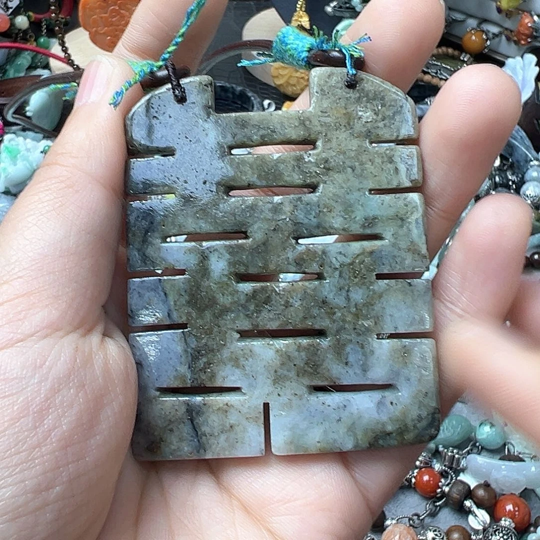 翡翠戒指未镶嵌炸