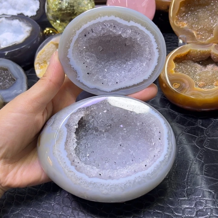 未镶嵌发饰水晶全抛聚宝盆