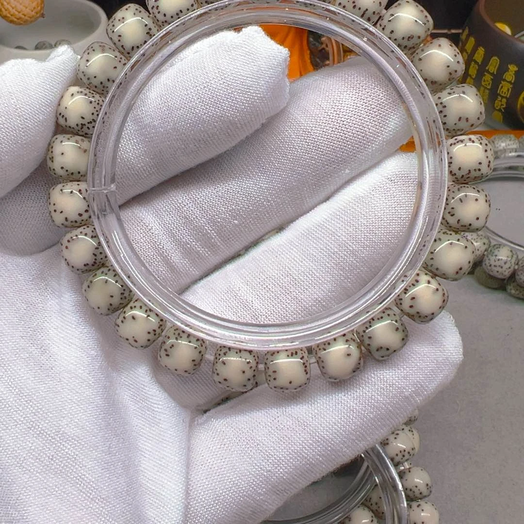 星月菩提手串9侧留白小细星