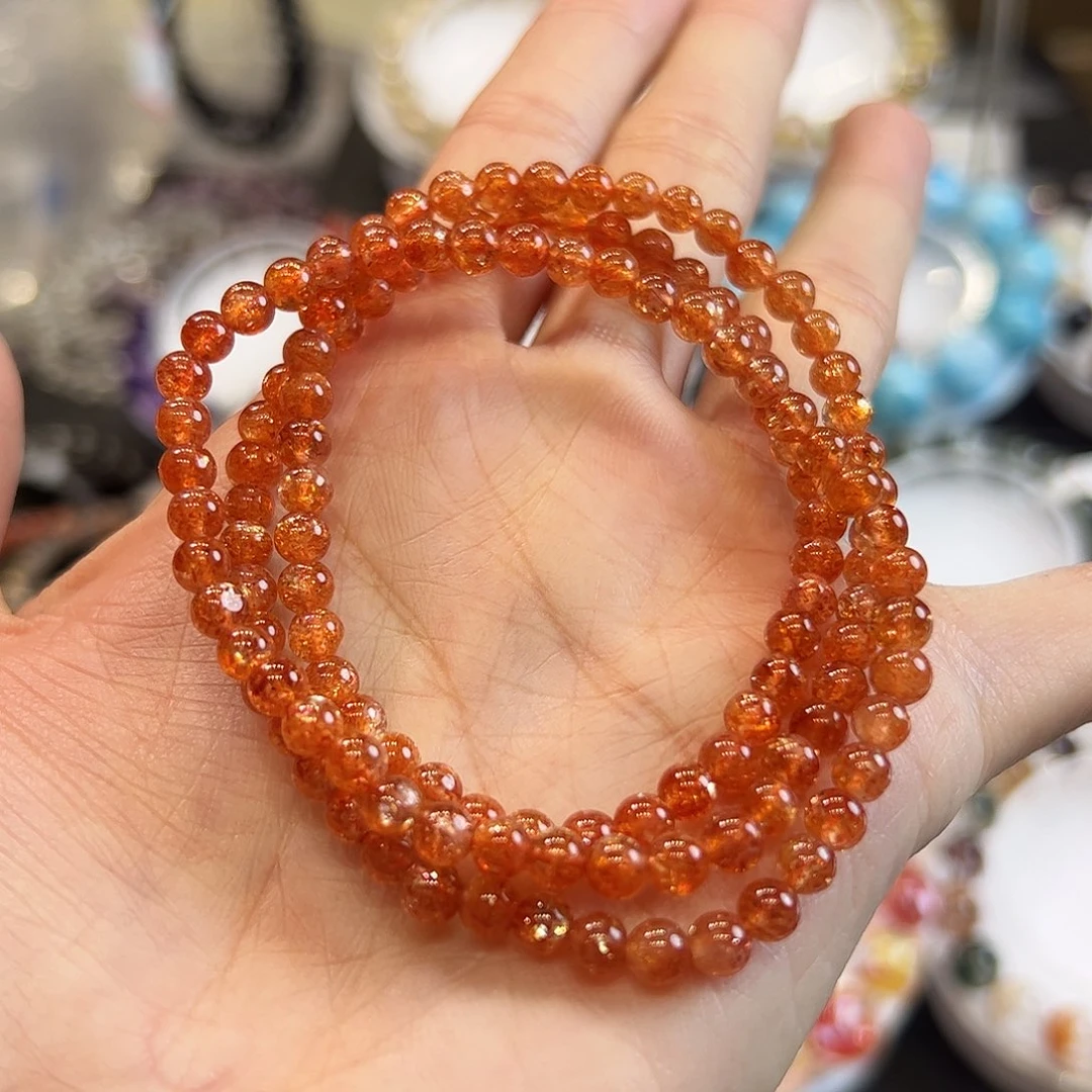 未镶嵌日光石手链sg22金太阳