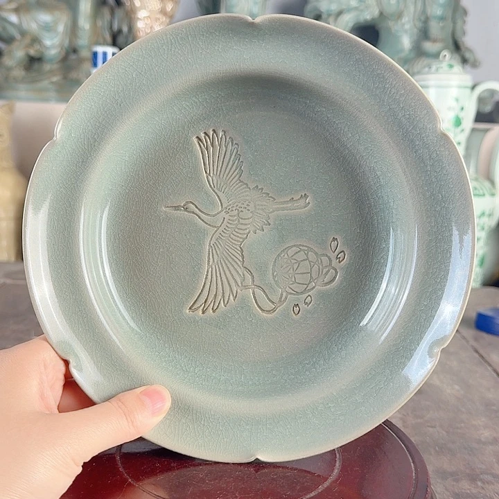 汝窑冰片洗品相完美