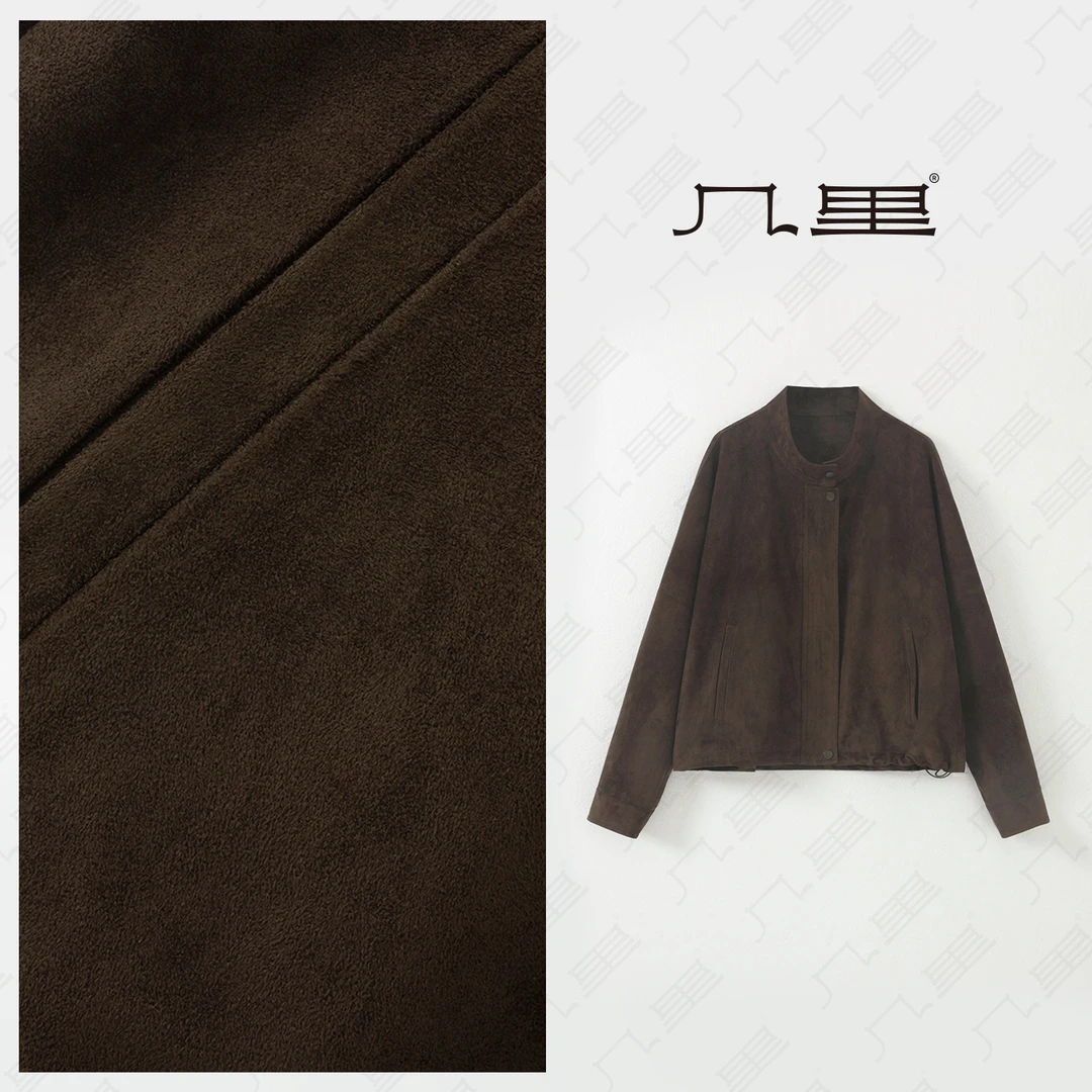 几里与麻 蝙蝠袖气质休闲复古夹克 衣长57胸围152 2080858