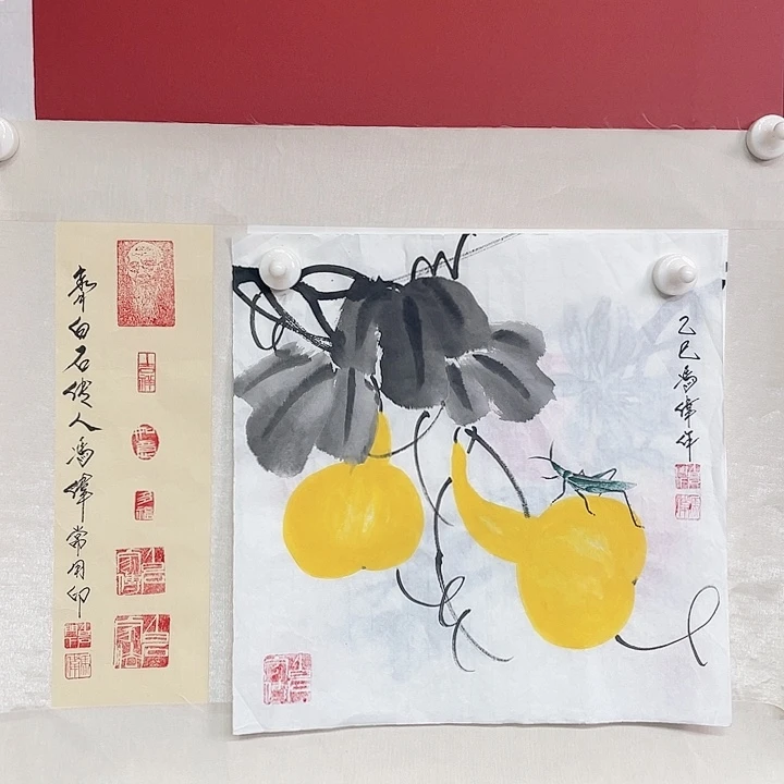 国画冯老师手绘作品
