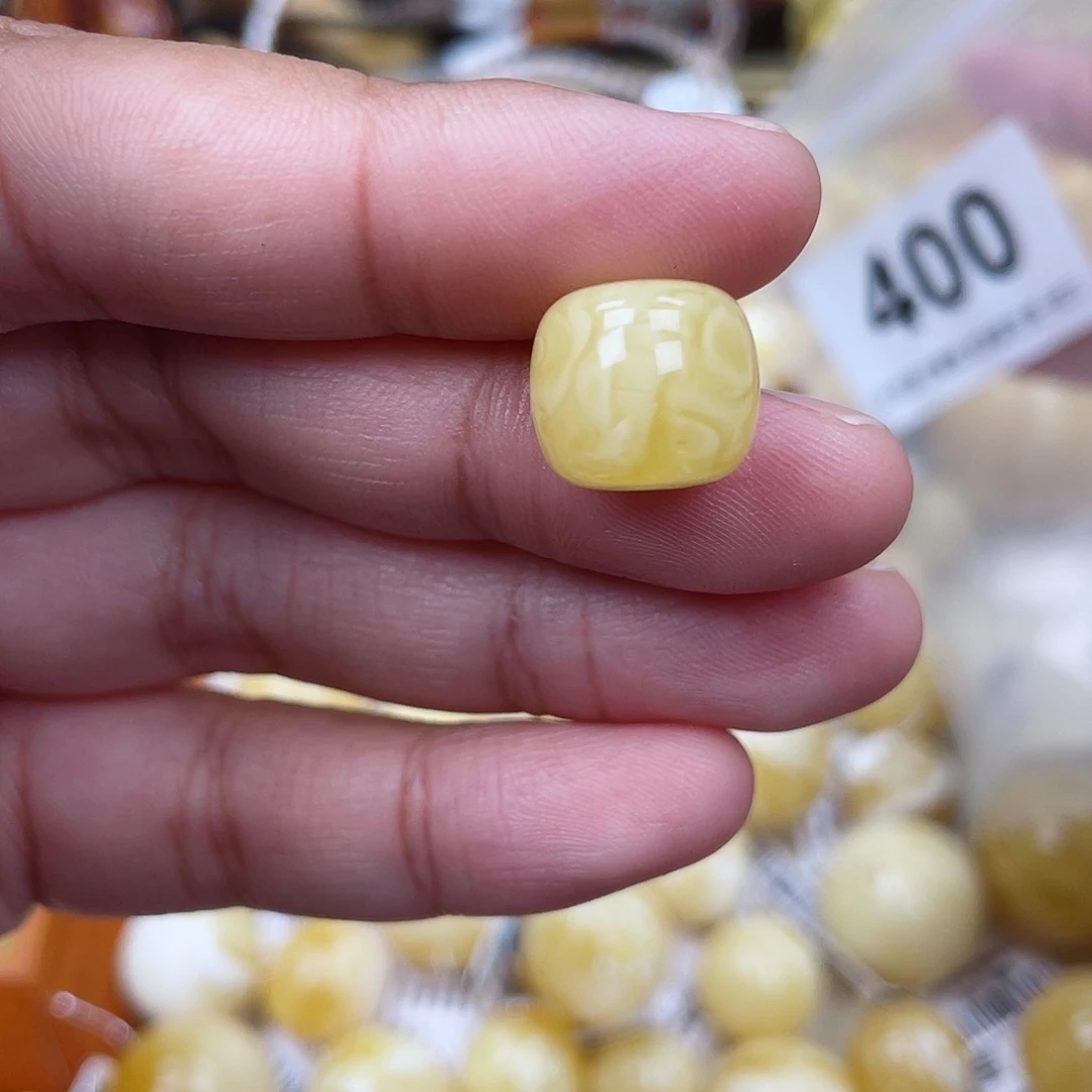 蜜蜡未镶嵌珠宝奇石13虎皮