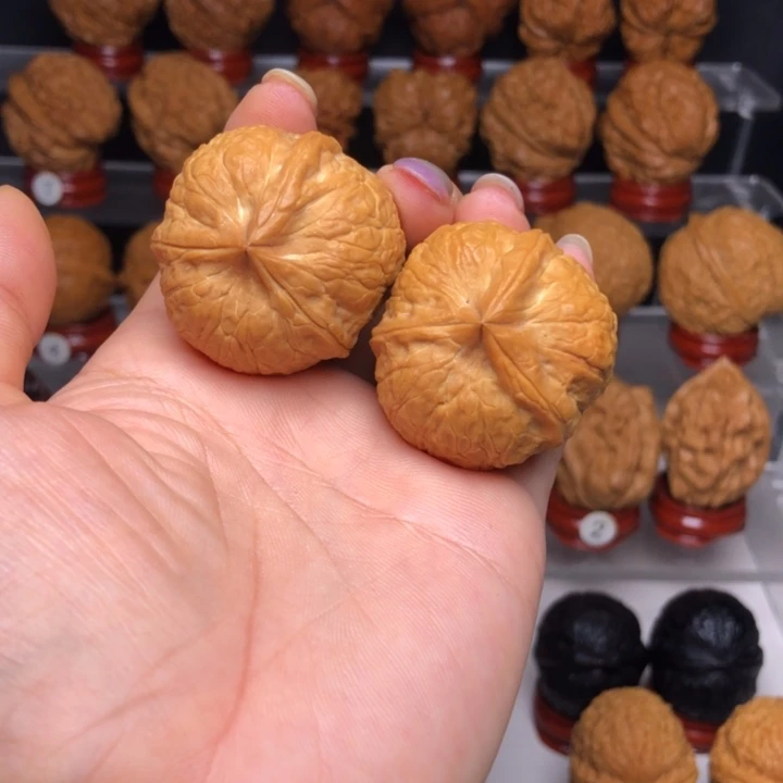 文玩核桃把件10御宝三楞