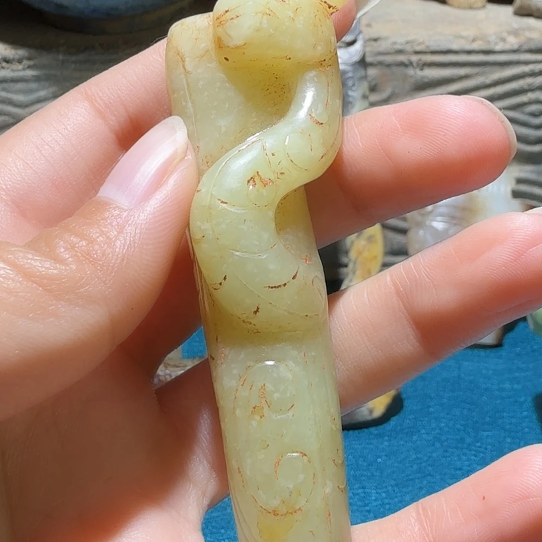 紫***歌和田玉未镶嵌挂件