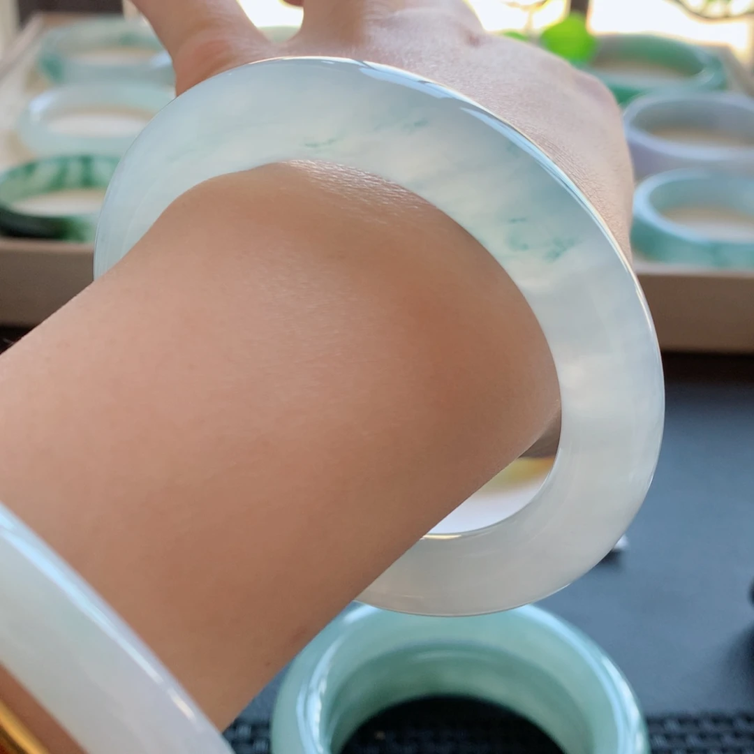 未镶嵌手镯翡翠4号-56.2