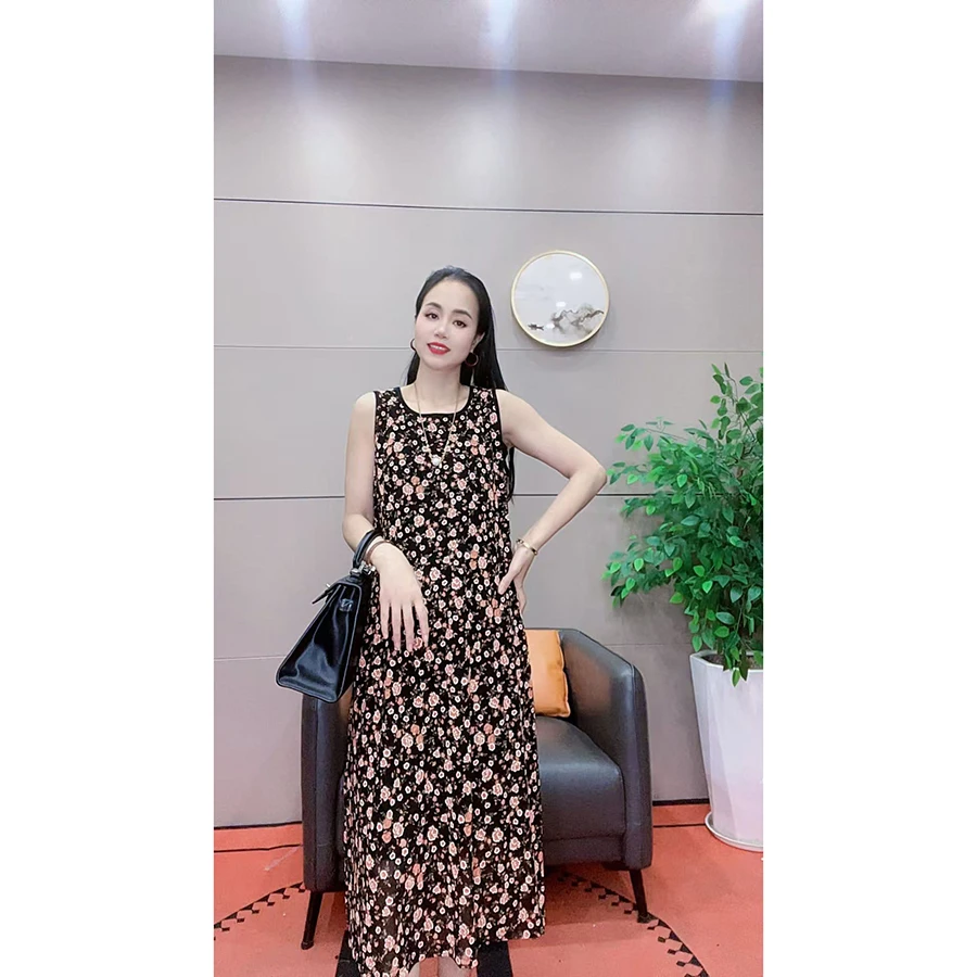4203 夏季新款大码女装连衣裙背心吊带裙