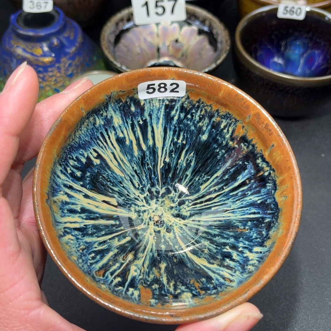 茶盏582 建盏单盏太好看了吧……