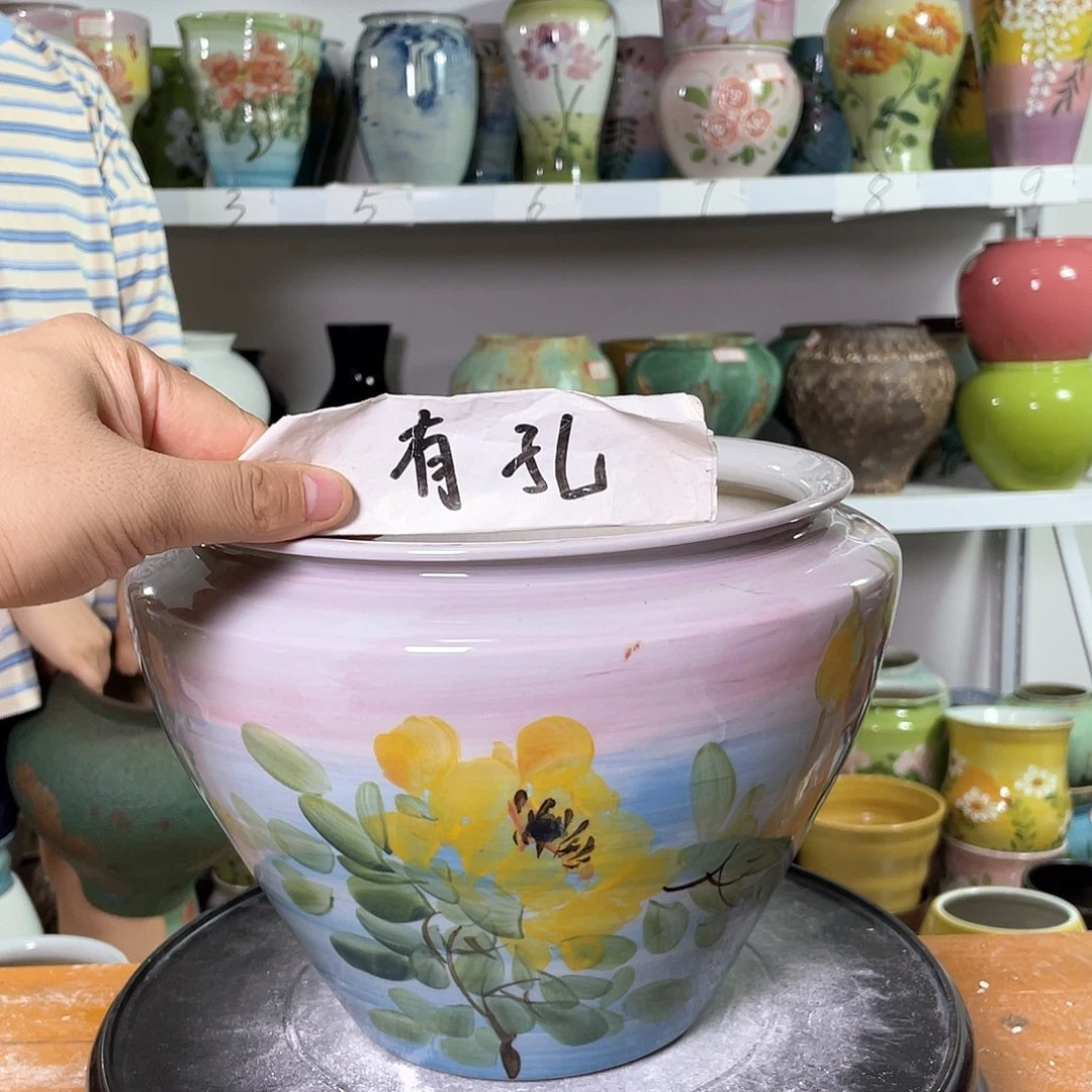 景德镇陶瓷花盆123