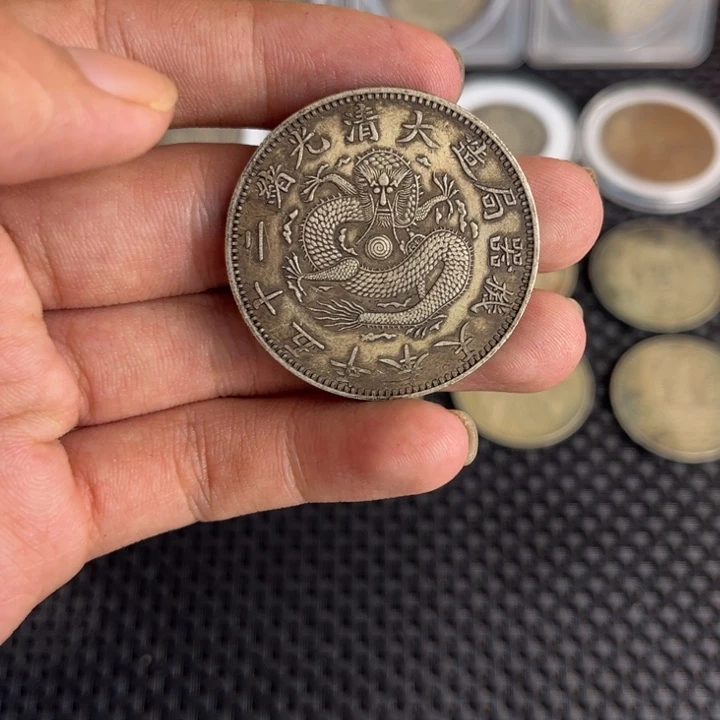 金属大头龙洋船洋工艺品
