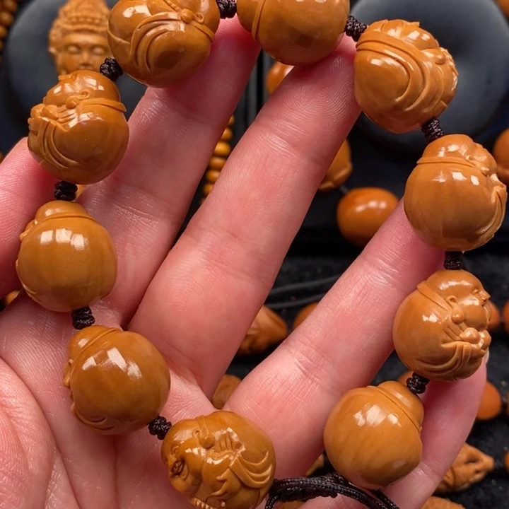 橄榄核手串/手链手工弥勒