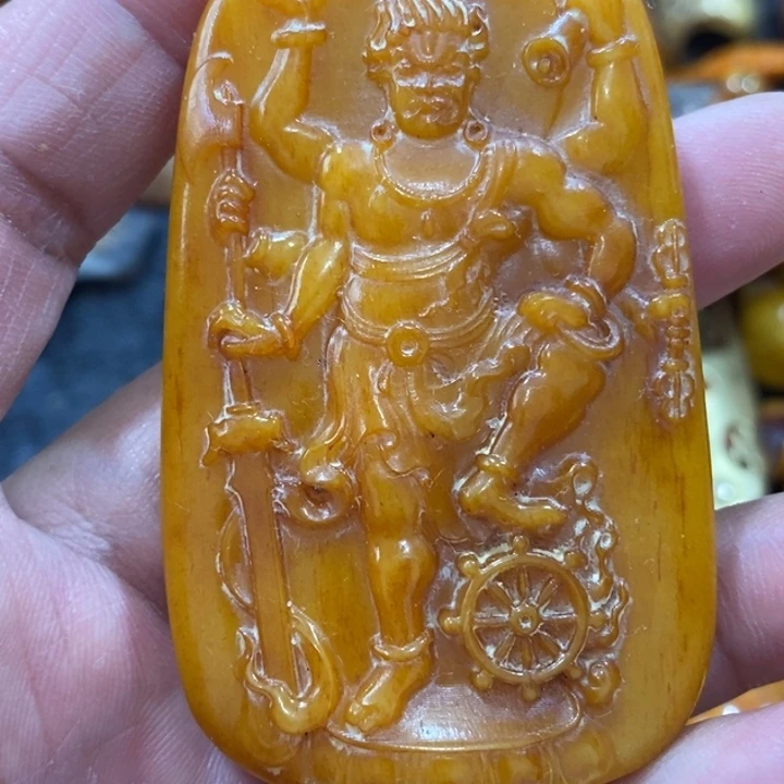 滴血莲花菩提吊坠