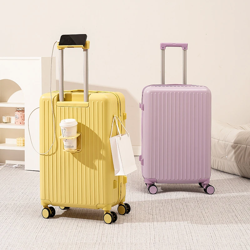 行李箱大容量拉杆箱网红款皮箱女生密码箱轻便旅行箱20寸登机箱子